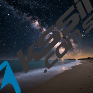 Foto de Céu Estrelado na Praia